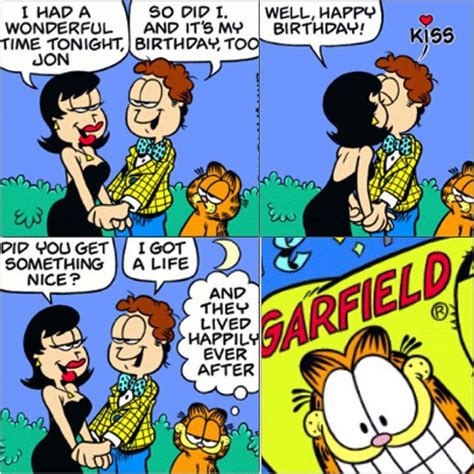 Garfield Comic On Instagram July 28 2006 Jon And Liz Official