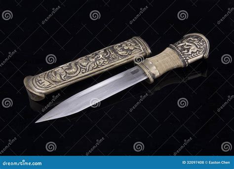 Tibetan Knives Stock Photo Image Of Religion Decorations 32097408