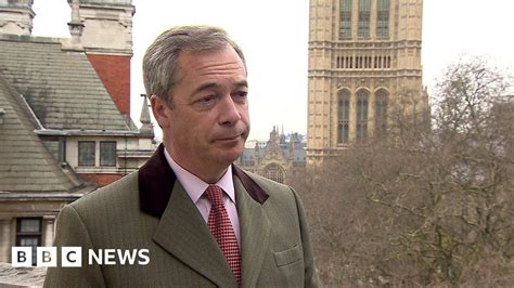 Nigel Farage On Eu Migration Rules And Brussels Attacks Bbc News