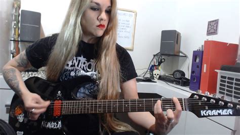 Nervosa Never Forget Never Repeat Guitar Playthrough By Prika