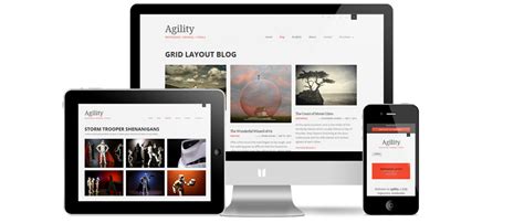 Responsive Grid - Agility - Responsive WordPress ThemeAgility