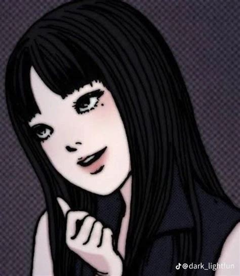 Tomie Pfp Junji Ito Anime Monochrome Anime Art Girl