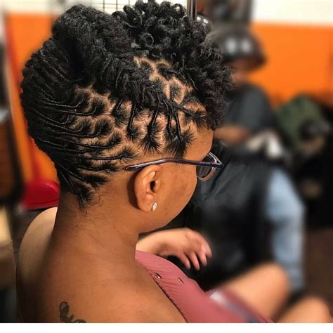 The twists have been done so neatly that there's not a single strand out of place. I'm in love with the #locs #ladylocs #ladywithlocs #dreads #dreadlocs #locsstyles #l… | Locs ...