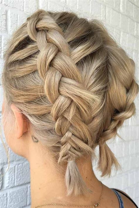 15 Charming Braided Hairstyles For Short Hair Short Hair Pictures