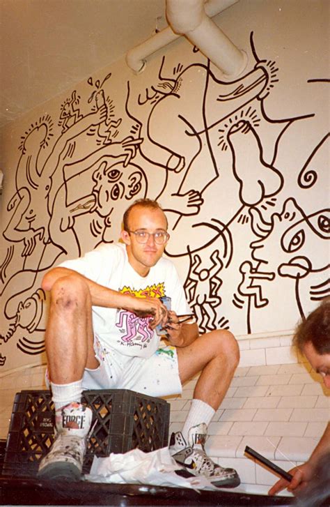 keith haring once upon a time muddy colors