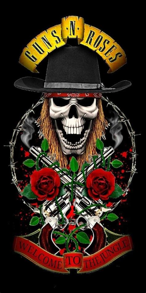 Guns N Roses Art Wallpapers Smartphone Em 2020 Pôsteres De Rock