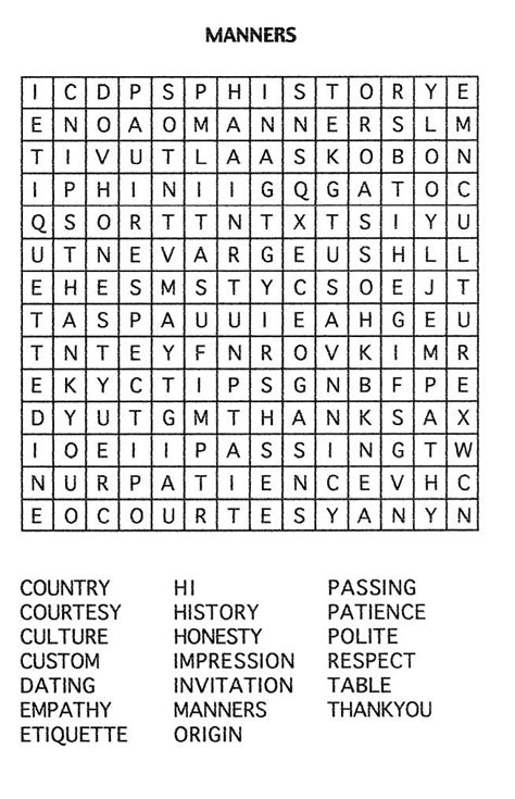 17 Best Images About Therapy Word Search On Pinterest