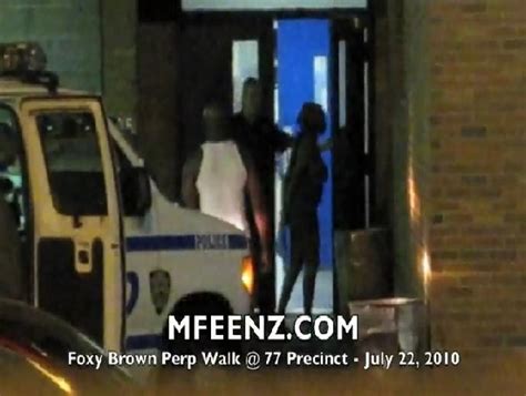 Foxy Browns Perp Walk After Being Arrested In Brooklyn For Violating