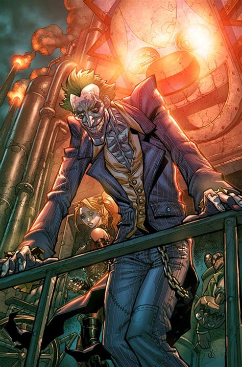 Joker Comic Art Batman Arkham City Art Gallery