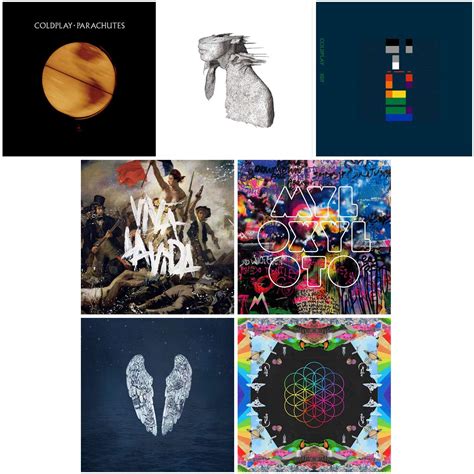 Coldplay Coldplay Complete Studio Album Discography 7 CDs Amazon