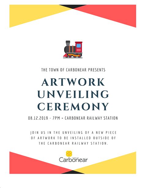 Artwork Unveiling Ceremony Town Of Carbonear