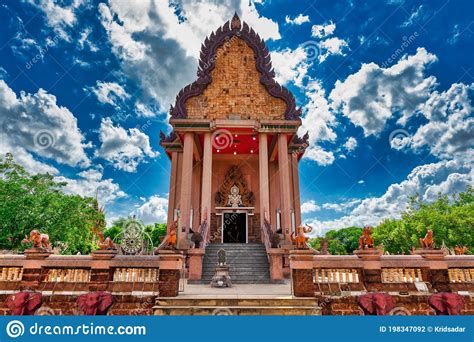 Nakhon Pathom Thailand August 9 2020 Wat Huai Tako Is Presumed To