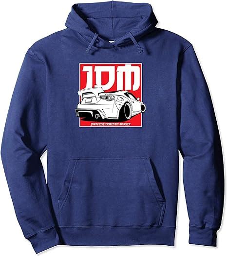 Jdm Badge Japanese Drift Car Tuning Automotive T 86 Pullover Hoodie