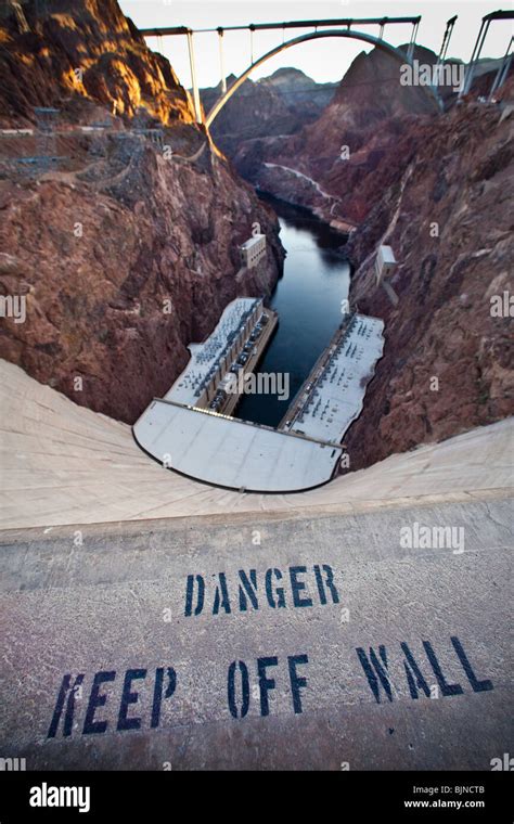 Hoover Dam Once Known As Boulder Dam Is A Concrete Arch Gravity Dam
