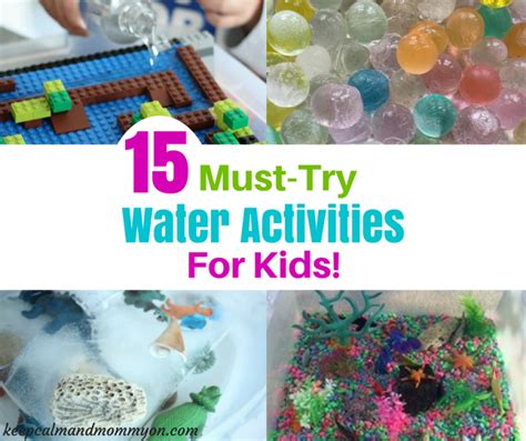 Water Play 15 Water Activities For Kids Keep Calm And Mommy On