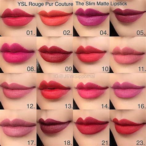 Ysl Rouge Pur Couture The Slim Leather Matte