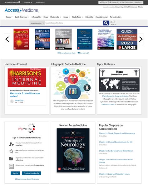 Access Medicine | University Library