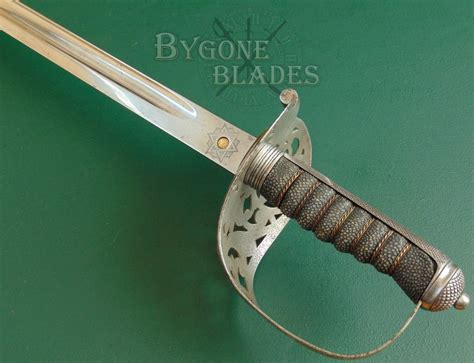 British 1896 Pattern Heavy Cavalry Sword Henry Wilkinson Bygone Blades