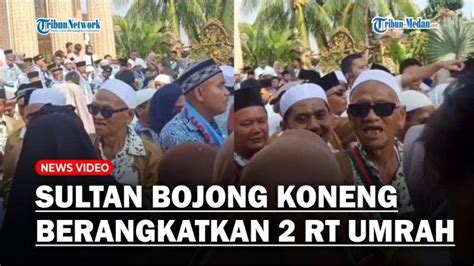 Sosok “sultan Bojong Koneng” Berangkatkan Dua Rt Sekaligus Untuk