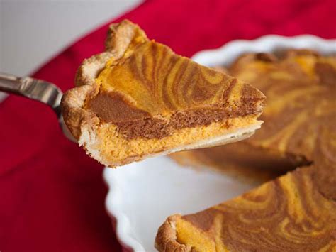 Pumpkin Chocolate Swirl Pie Recipe