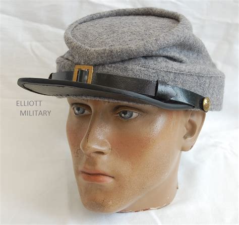 American Civil War Confederate Army Cap Kepi Reproduction Elliott