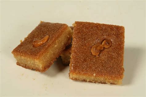 gâteau de semoule libanais namoura recette cuisine facile