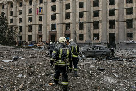 Heres How Kharkiv Looks After Russian Bombing