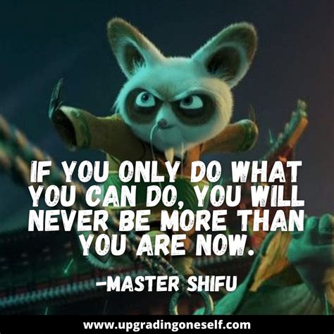 Top 20 Quotes From Kung Fu Panda That Will Change Your Life