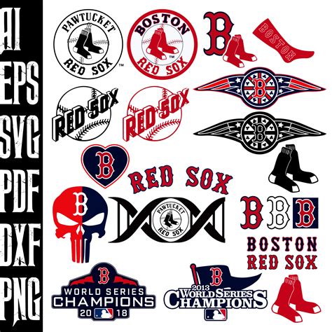 Boston Red Sox Logo Svg Cut Files Vector Svg Format