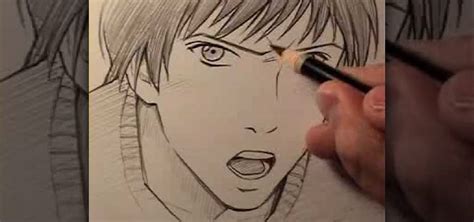 How To Draw A Realistic Angry Manga Face Drawing And Illustration