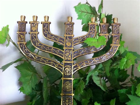 Love For His People Menorah The Seven Lamp Six Branches Lampstand