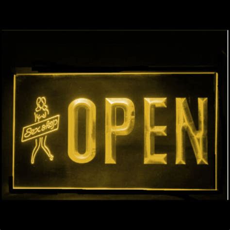 180075 Open Sexy Sex Girls Adult Toy Bar Exhibit Neon Sign Ebay