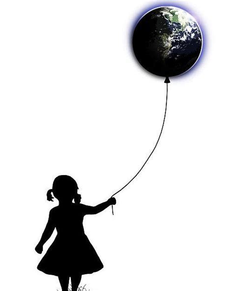 Pin By Aleksilynad On ♥posters ♥ Girl Holding Balloons Silhouette Art Silhouette Clip Art
