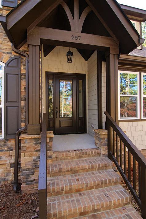 Craftsman House Front Porch Decorating Ideas 60 Beautiful Rustic