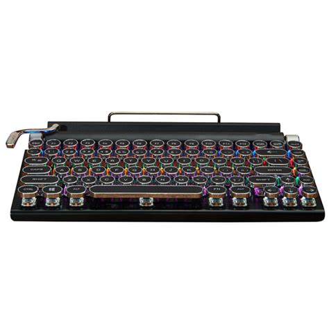 Gaming Led Wireless Keyboard With Emitting Character Rainbow Backlit