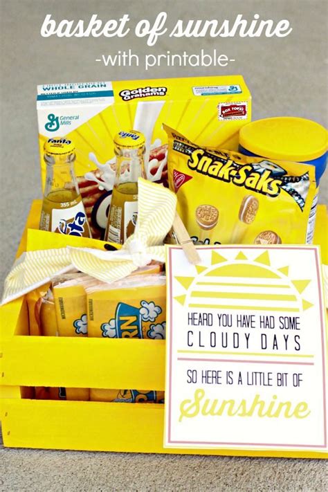Maybe you would like to learn more about one of these? Basket of Sunshine with Printable