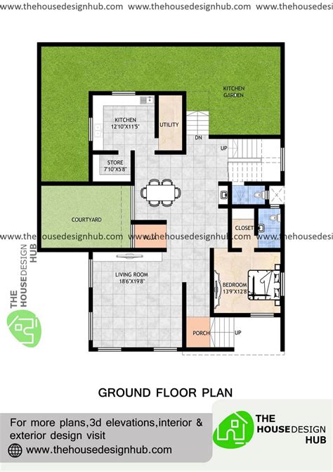 Duplex House Design With Floor Plan Floor Roma