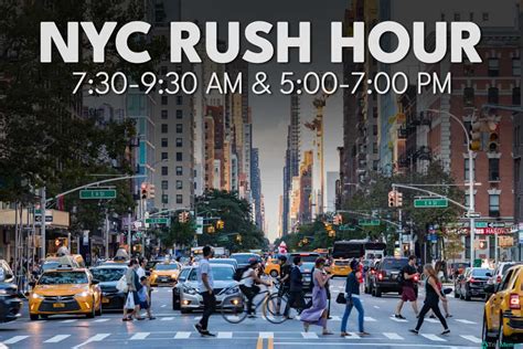 What Time Is Rush Hour In Nyc