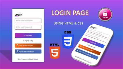 How To Create A Animated Login Page Using Html And Css Login Form