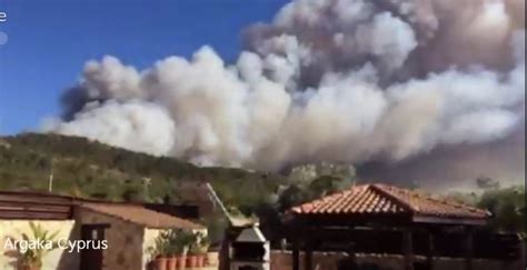 Israel Sends Firefighting Planes To Help Battle Cyprus Blaze The