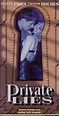 Amazon.com: Private Lies [VHS]: Elizabeth Pires, Christian Holmes ...