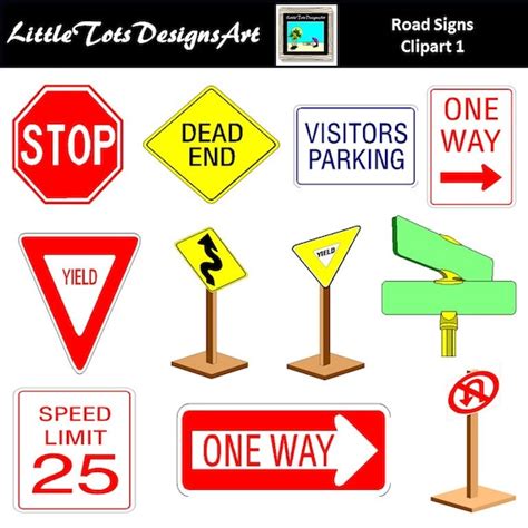 Traffic Signs Clip Art