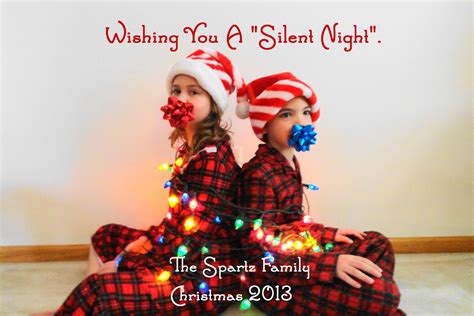 Wishing You A Silent Night Christmas Card Silent Night Christmas Card