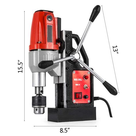 Mophorn W Magnetic Drill Press With Inch Mm Boring Diameter