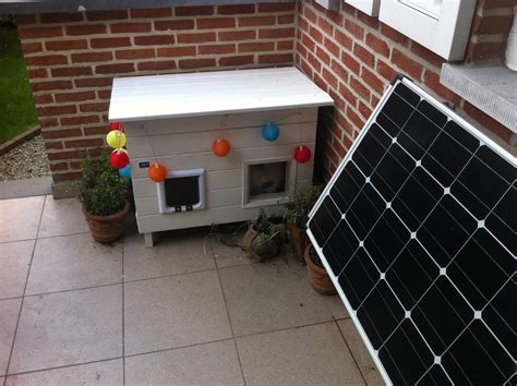 Solar Powered Cat House 4 Steps With Pictures Instructables