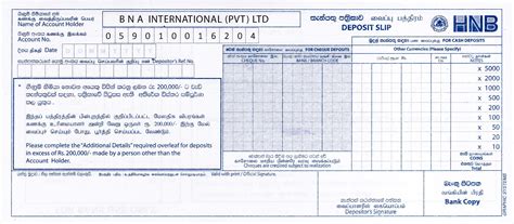 It contains relevant information about the money the client wants to add to an account. Payment Information