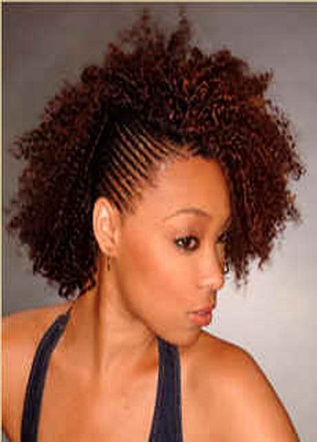 Both men and women can wear this lovely hairstyle. Braided mohawk hairstyles for black women