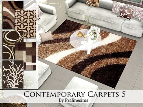 Sims 4 Ccs The Best Rugs By Pralinesims
