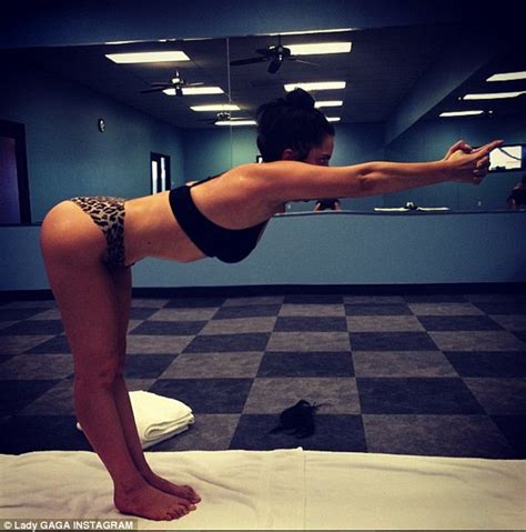 Lady Gaga Strips Down To Release Toxins In Bikram Yoga Class Daily