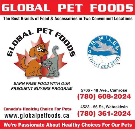 All rami global pet foods in mississauga: Global Pet Foods - Camrose, AB - 5706 48 Ave | Canpages